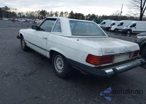1983 Mercedes-Benz 380 Sl z USA, uszkodzony, nr VIN WDBBA45AXDB021428